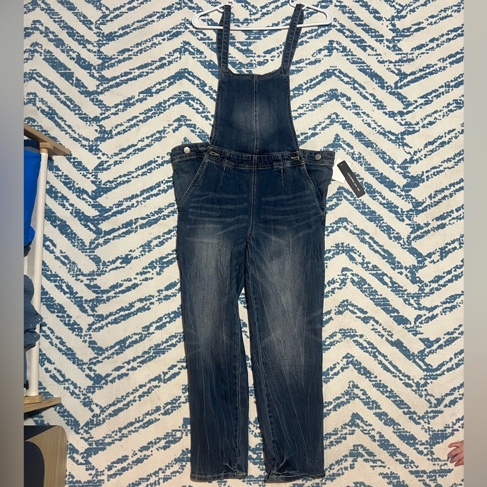 NEW Dollhouse Denim Overalls 9